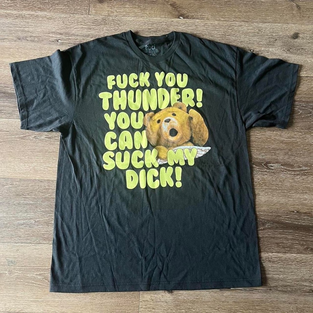 2012 TED MOVIE QUOTE GRAPHIC T SHIRT